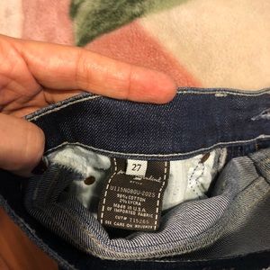 7 For all man kind jeans Size 27 (USED)